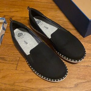 Cloudsteppers by Clarks Step Glow Flats, Black, 9